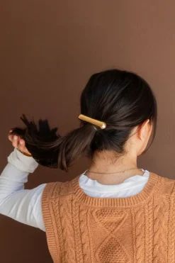 Andi Smooth Metal Barrette