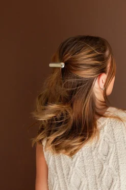 Andi Smooth Metal Barrette