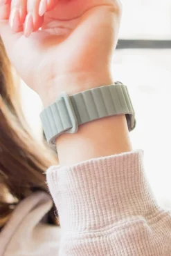 Andi Soft Sage Magnetic Loop Watch Band