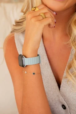 Andi Soft Sage Magnetic Loop Watch Band
