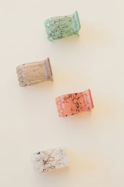 Andi Splatter Ponytail Claw Clip