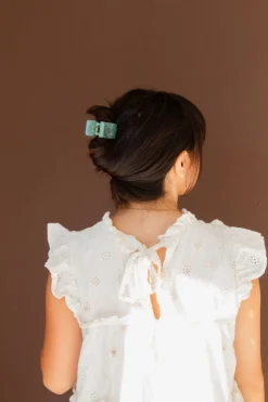 Andi Splatter Ponytail Claw Clip