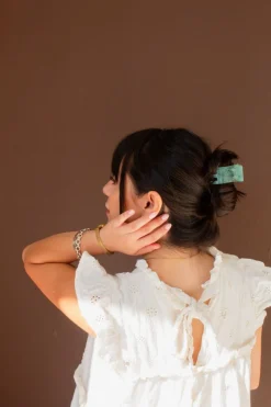 Andi Splatter Ponytail Claw Clip