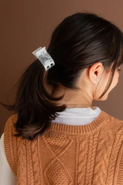 Andi Splatter Ponytail Claw Clip