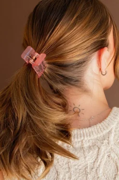 Andi Splatter Ponytail Claw Clip