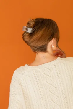Andi Splatter Ponytail Claw Clip