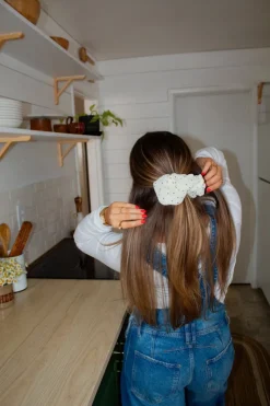 Andi Spotted Style Scrunchie