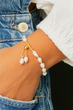 Andi String of Pearls Bracelet