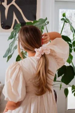 Andi Sweet & Simple Gingham Scrunchie