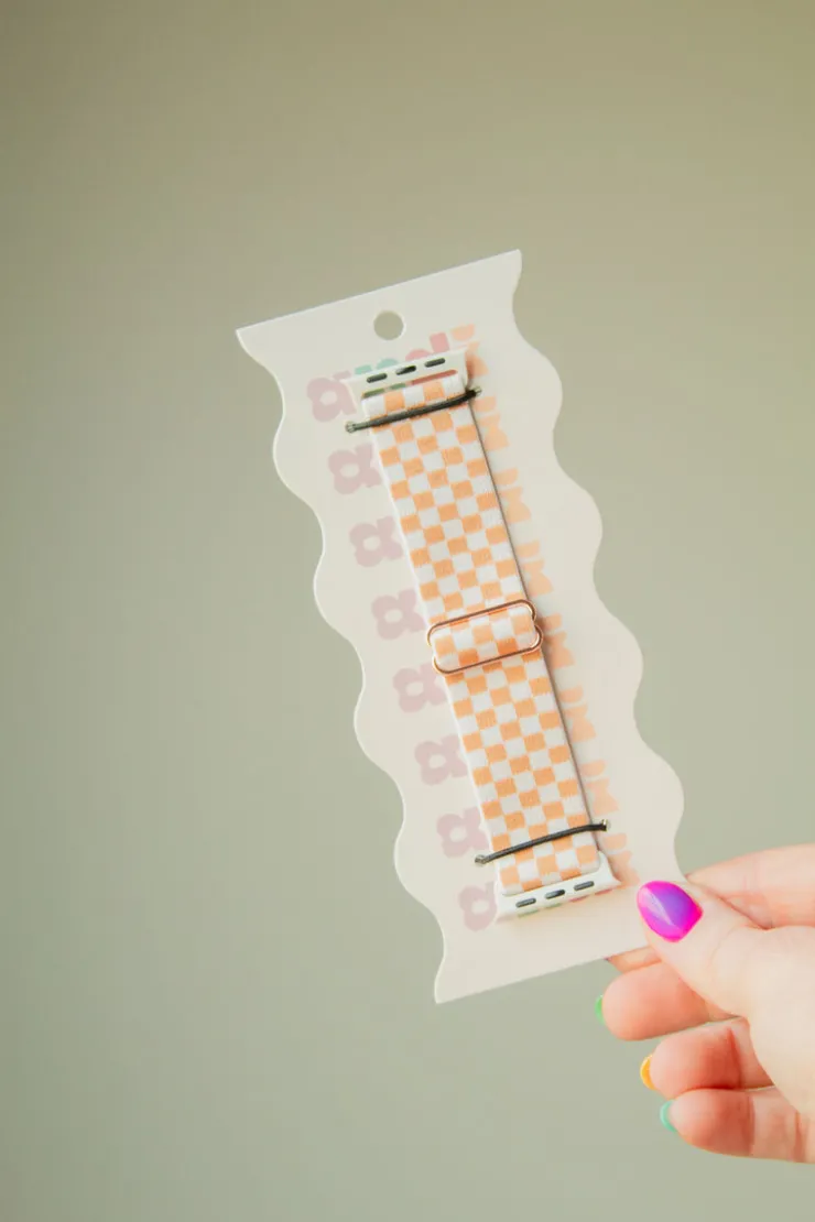 Andi Tan Checkerboard Adjustable Elastic