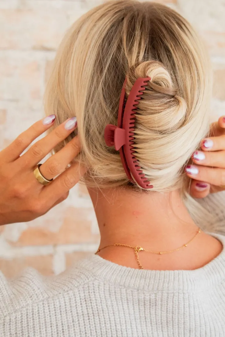 Andi Thick Hair French Twist Claw Clip