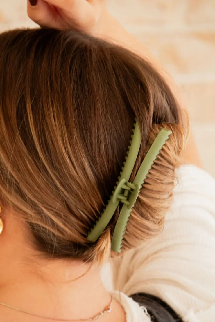 Andi Thick Hair French Twist Claw Clip