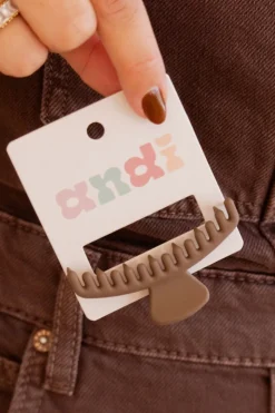 Andi Thin Hair French Twist Claw Clip