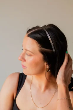 Andi Thin Metal Headband