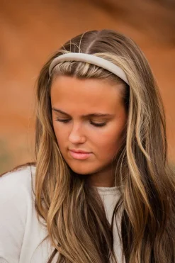 Andi Thin Satin Headband