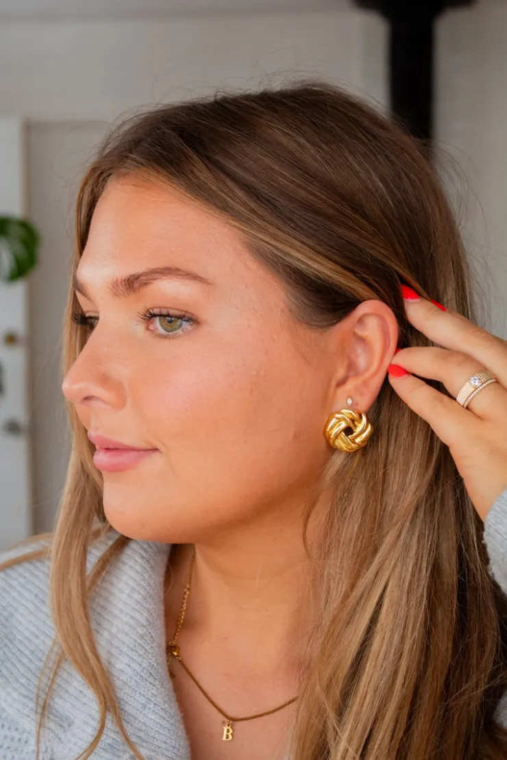 Andi Tie The Knot Studs