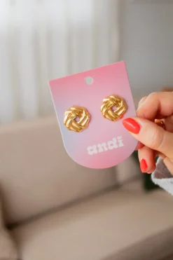 Andi Tie The Knot Studs