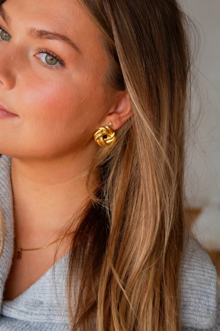 Andi Tie The Knot Studs