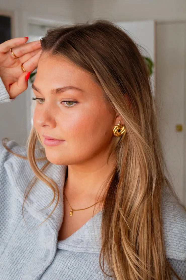 Andi Tie The Knot Studs