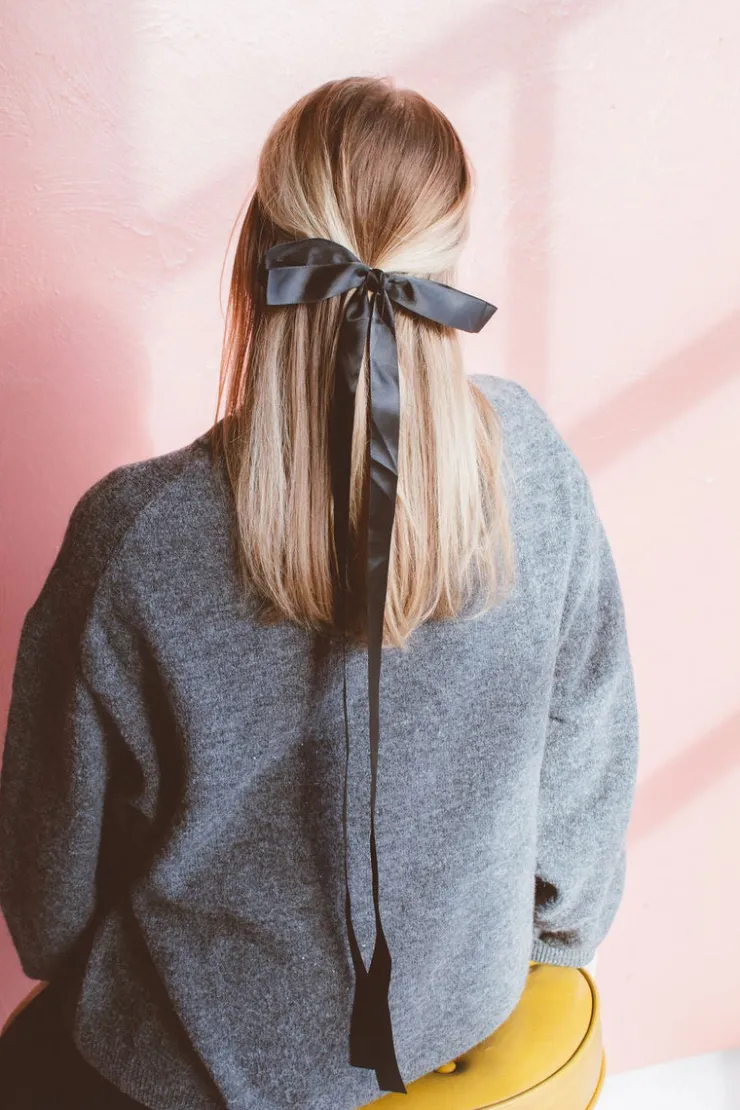 Andi Tiffany Extra Long Bow Barrette