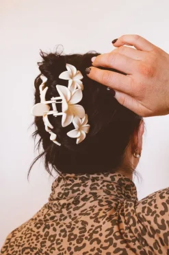 Andi Trio Flower Claw Clip
