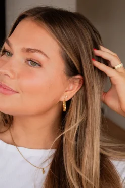 Andi Twisted Hoop Earrings