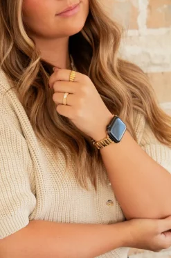 Andi Uneven Segmented Apple Watch Band