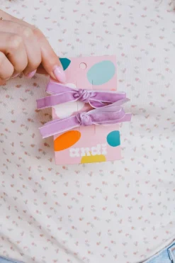 Andi Velvet Bow Clip 2-pack