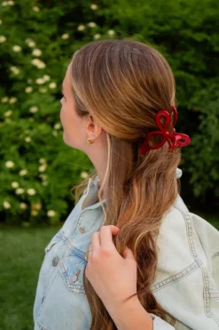 Andi Vintage Bow Claw Clip