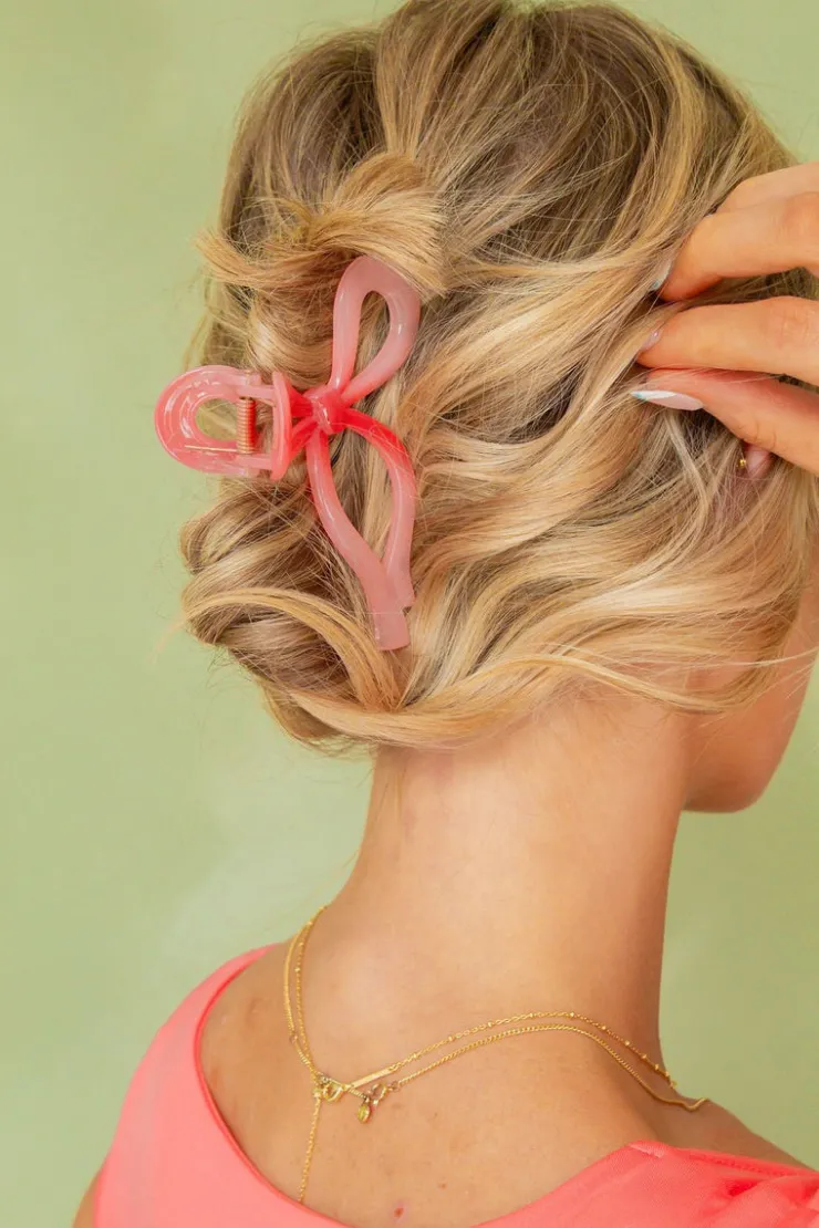 Andi Vintage Bow Claw Clip