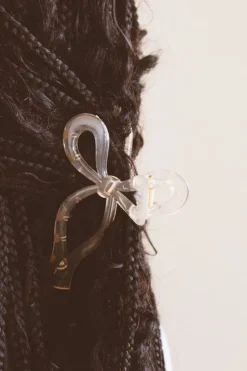 Andi Vintage Bow Claw Clip