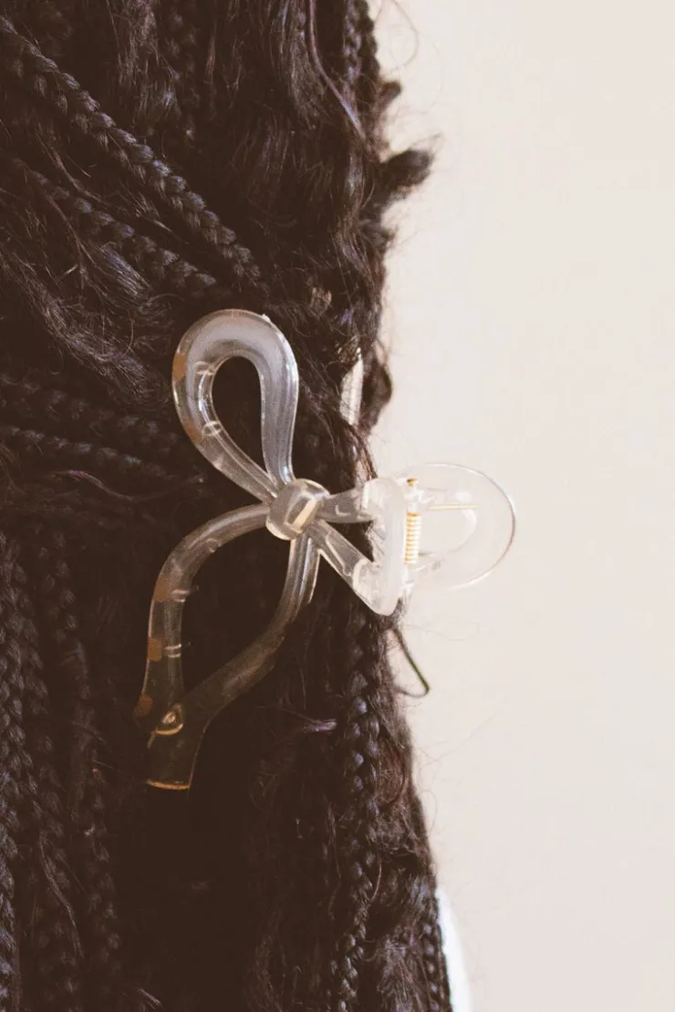 Andi Vintage Bow Claw Clip