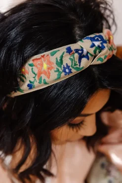 Andi Vintage Floral Hard Headband