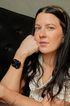 Andi Vintage Gold Link Apple Watch Band