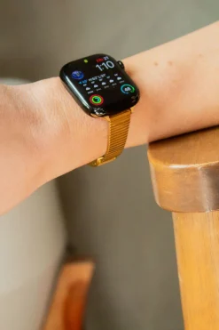 Andi Vintage Gold Link Apple Watch Band