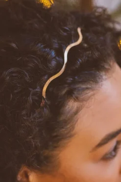 Andi Waves of Gold Hard Headband