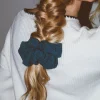 Andi Winter Blue Jumbo Scrunchie