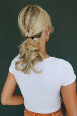 Andi Wool Knot Bow Hair Tie