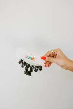 Andi Zig Zag Claw Clip